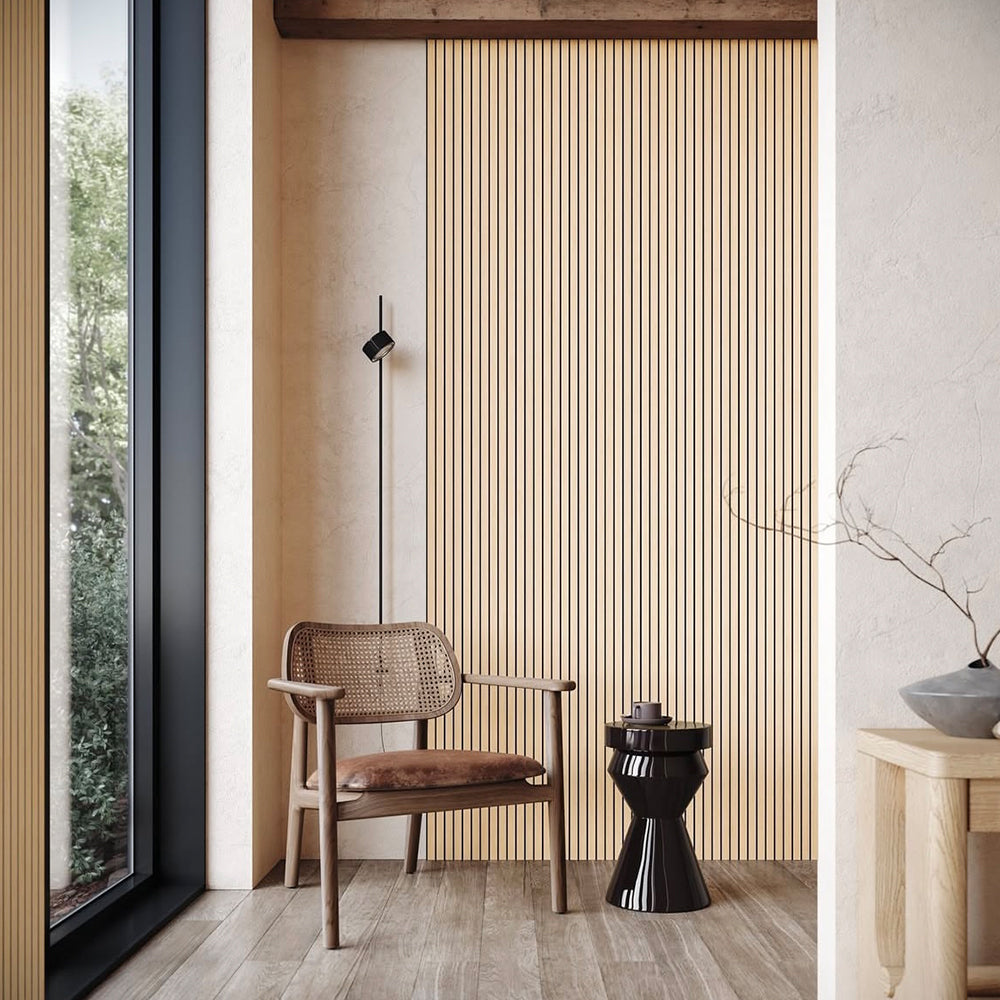 self-adhesive grille wall sticke,Natural Walnut Slat Wood Wall Paneling